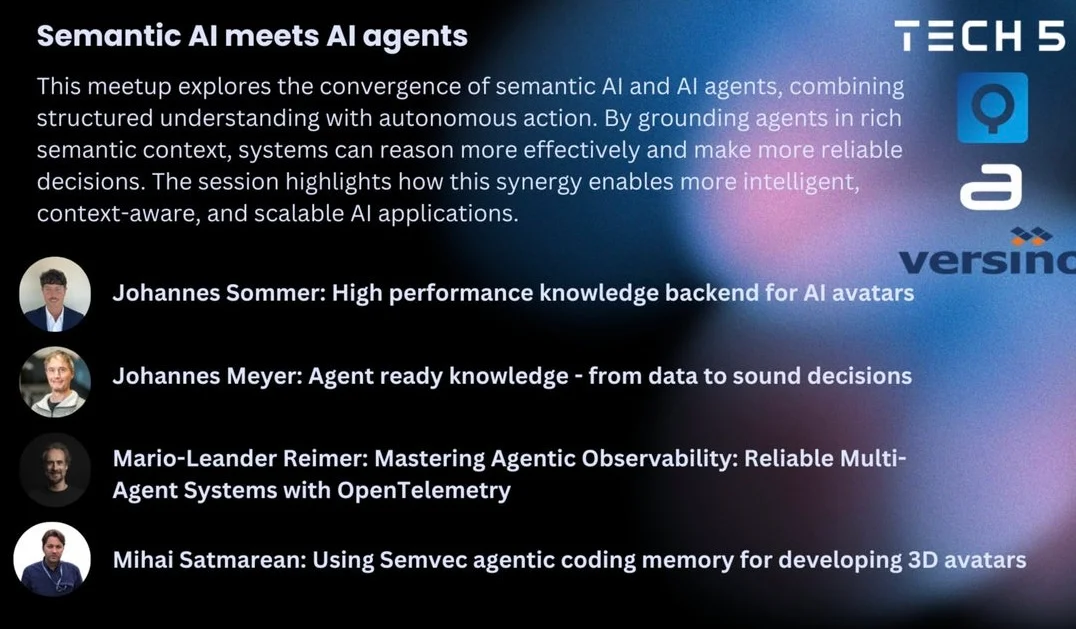 Agenda: Semantic AI meets AI Agents